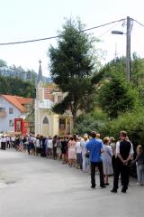 Procesija v čast farnemu zavetniku sv. Lovrencu
